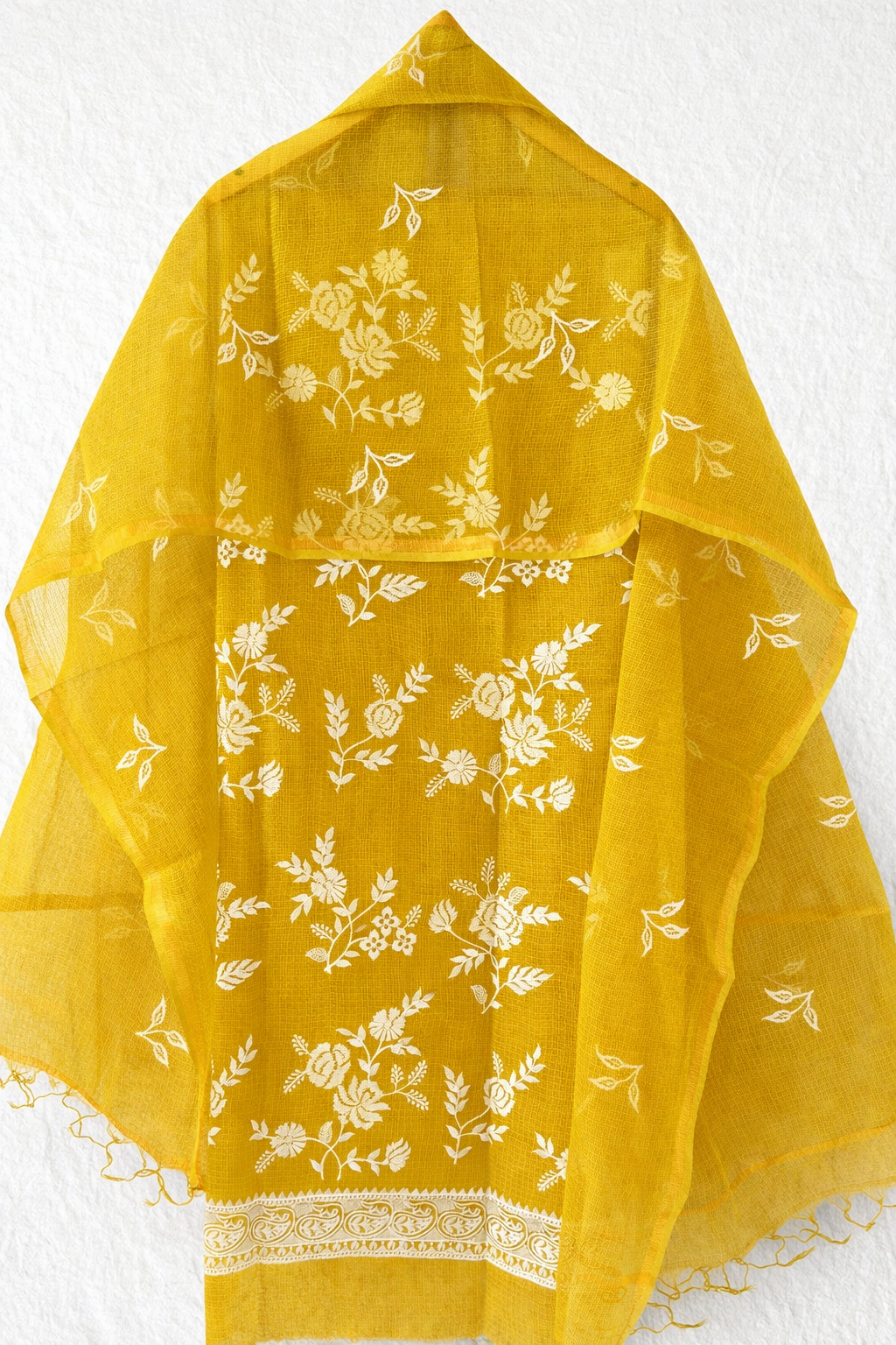 Sky Petal Embroidery Dress Material