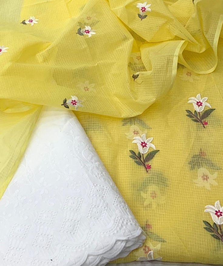 Gulshan Kota Doria Cotton Dress material with Bottom