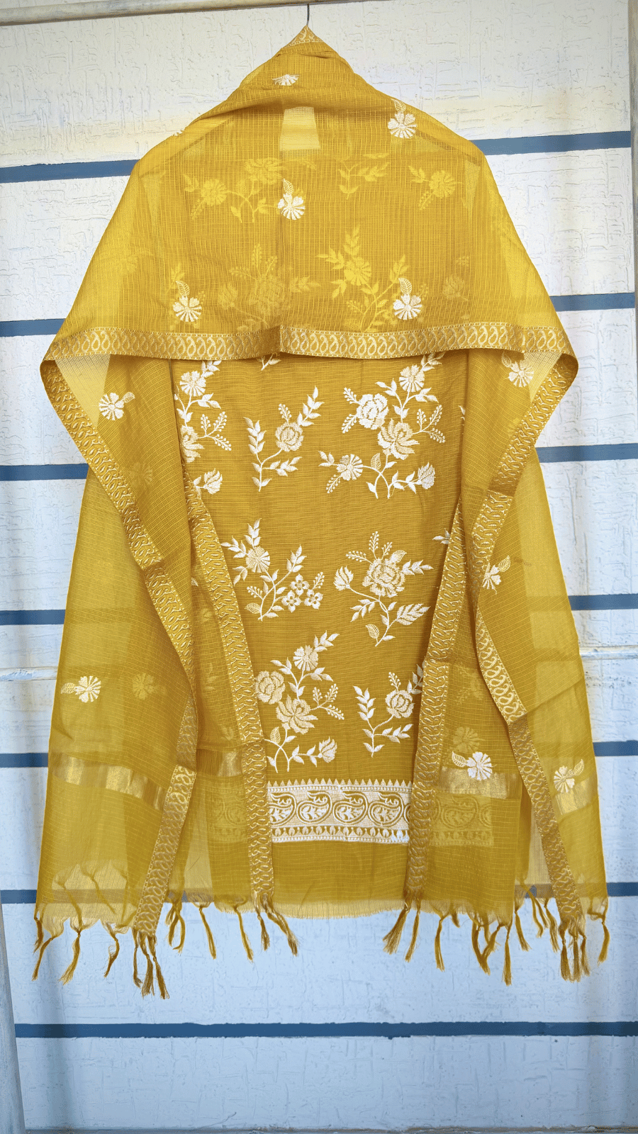 Solar Wing Embroidery Dress Material