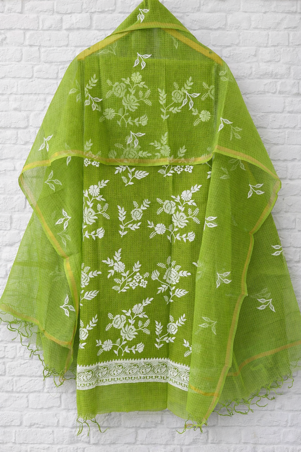 Zest Flora Embroidery Dress Material