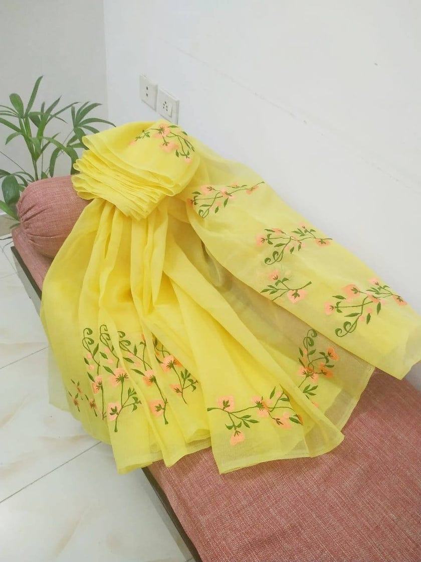 Sunshine kota doria saree